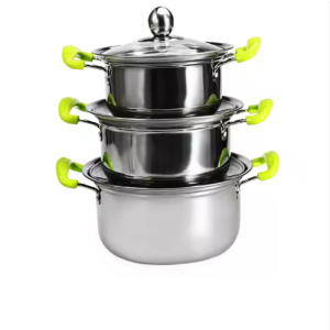 stainless steel cooking pot cookware